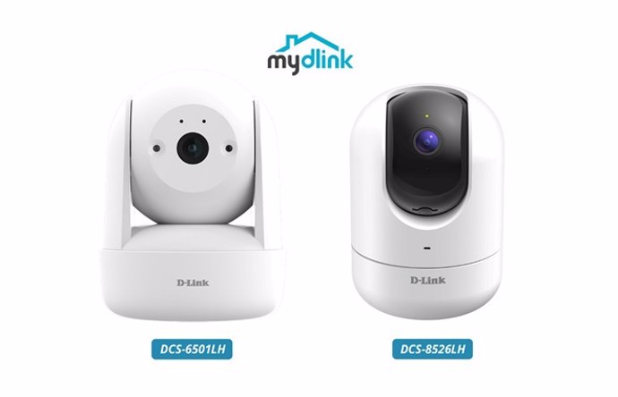 Câmeras D-Link mydlink DCS-6501LH e DCS-8526LH