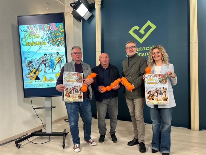 Presentación de la XXIII Feria de la Naranja de El Valle