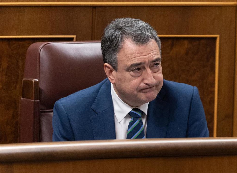 El portavoz del PNV en el Congreso, Aitor Esteban.