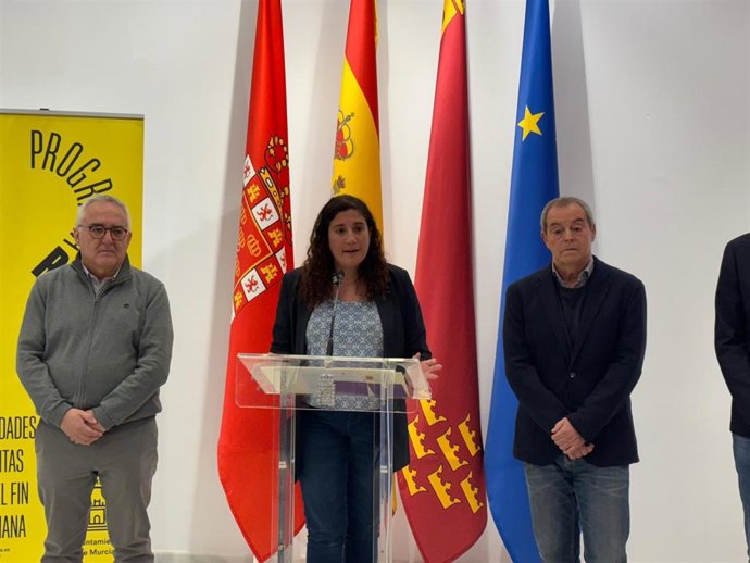 La concejala de Talento Joven y Espacios Públicos, Sofía López-Briones, presenta 'Redes para el Tiempo Libre'