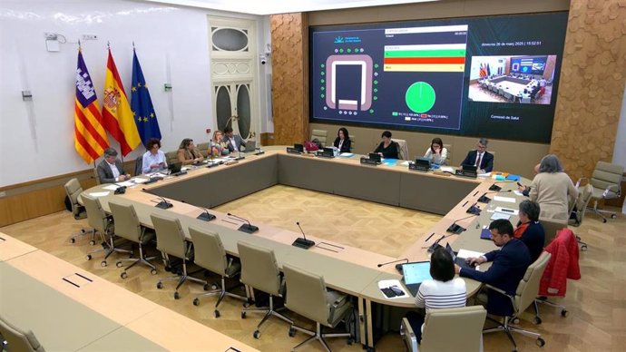 Momento de la votación en la Comisión de Salud de la PNL sobre la cosmeticorexia.