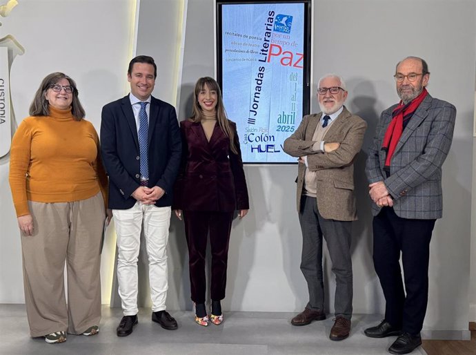 Presentación de las III Jornadas Literarias 'Por un tiempo de Paz'.