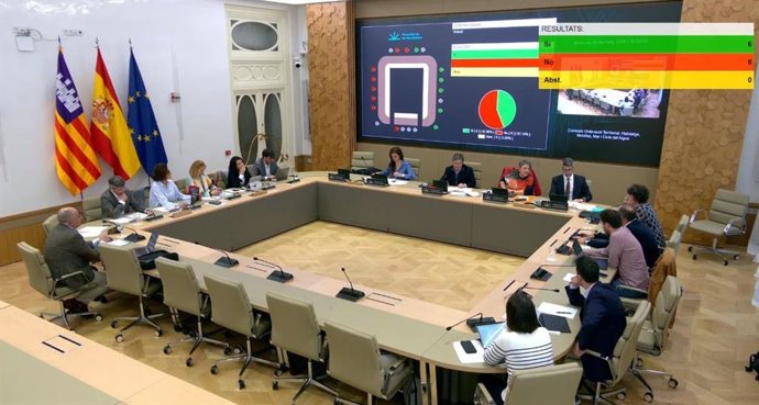 Reunión de la Comisión de Ordenación Territorial, Vivienda, Movilidad, Mar y Ciclo del Agua del Parlament, este miércoles.