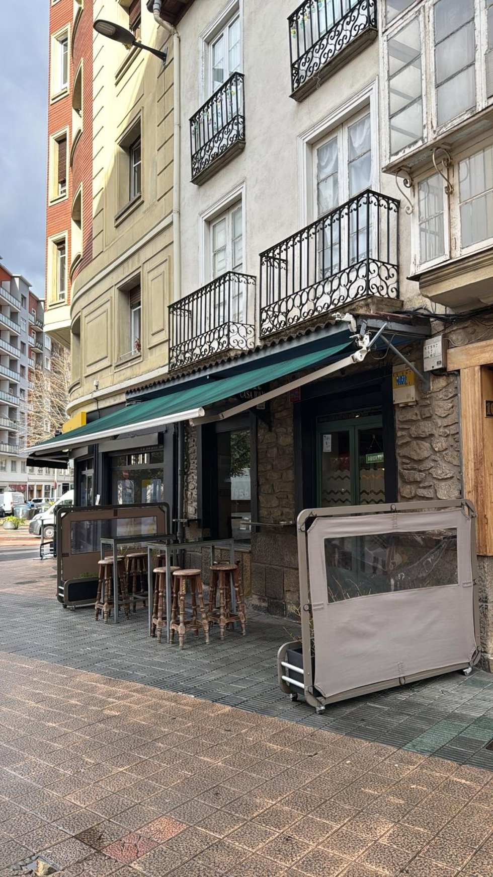 Una terraza