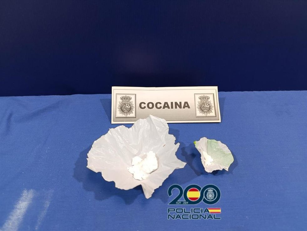 Sustancia incautada.