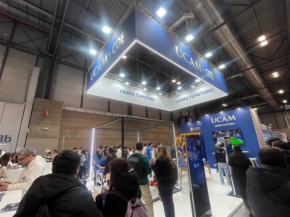 La UCAM presenta en la Feria Aula su nueva sede en Madrid, que iniciará las clases en el curso 2025/26