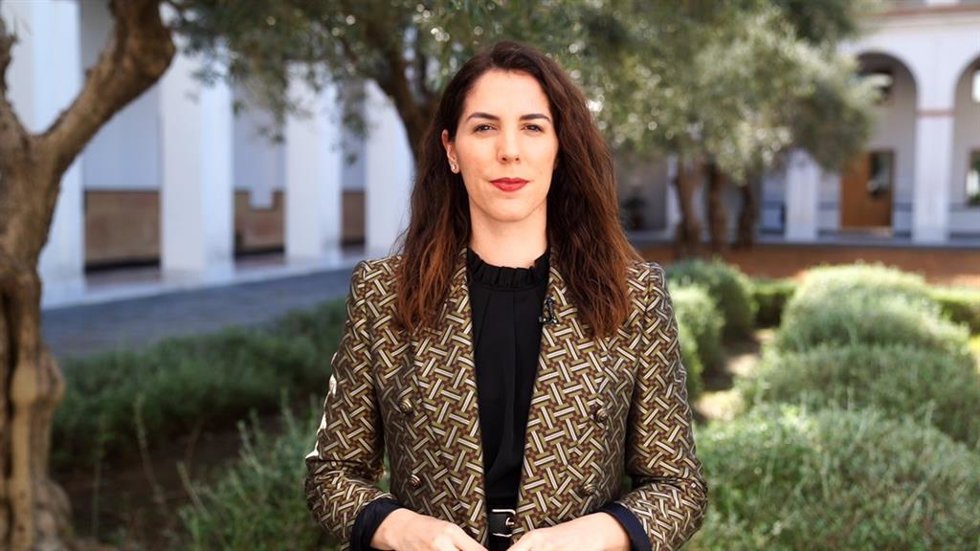 La parlamentaria andaluza de Vox Purificación Fernández.