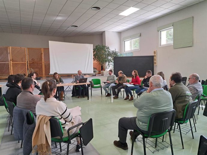 Reunión de la Mesa del Sector Lácteo, este miércoles en Menorca.