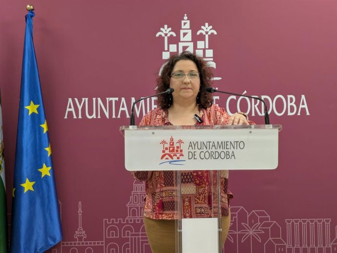La concejal del PSOE en el Ayuntamiento de Córdoba Alicia Moya.
