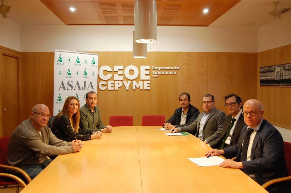 Organizaciones firmantes del convenio.