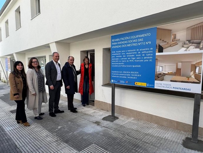 El Ayuntamiento de Ponteareas (Pontevedra) rehabilitará tres viviendas para uso social con el apoyo de la Xunta.