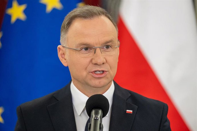El presidente de Polonia, Andrzej Duda