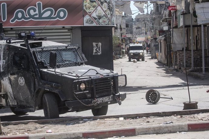 O exército israelense na Cisjordânia
