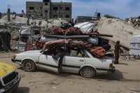 Al menos 142.000 palestinos desplazados en solo una semana tras las nuevas órdenes de evacuación de Israel en Gaza