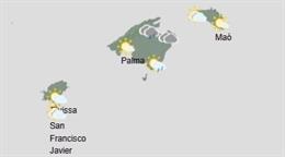 El tiempo hoy, jueves 27 de marzo, en Baleares.