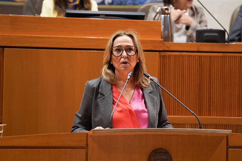 Mayte Pérez, senadora en representación de la Comunidad Autónoma de Aragón.
