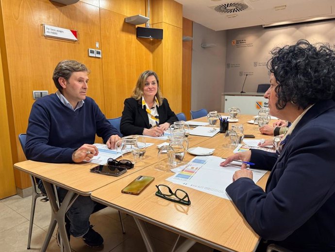 Reunión de la comisión mixta entre el Govern y la Felib.