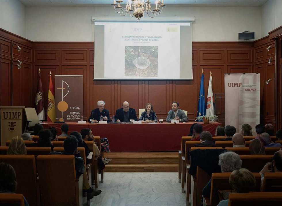 Inauguración de 'Musica y Pensamiento' en la Semana de la Música Religiosa de Cuenca 2024.