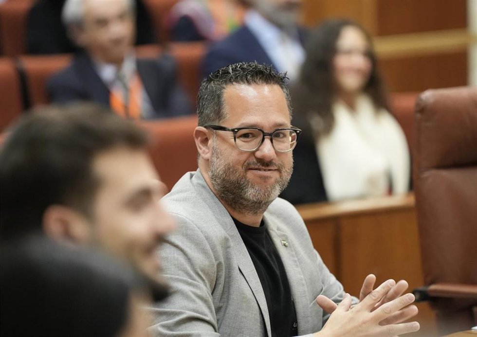 El portavoz de Adelante Andalucía, José Ignacio García