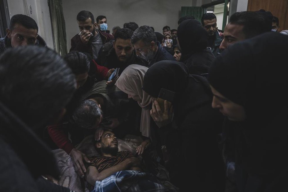 Archivo - Fotografía de Samuel Nacar galardonada con el World Press Photo 2025 en la categoría de Reportaje Gráfico.