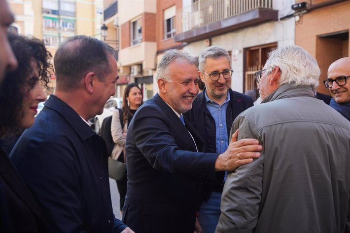 Torres a su llegada a Torrent para reunirse con alcaldes de municipios afectados por la dana