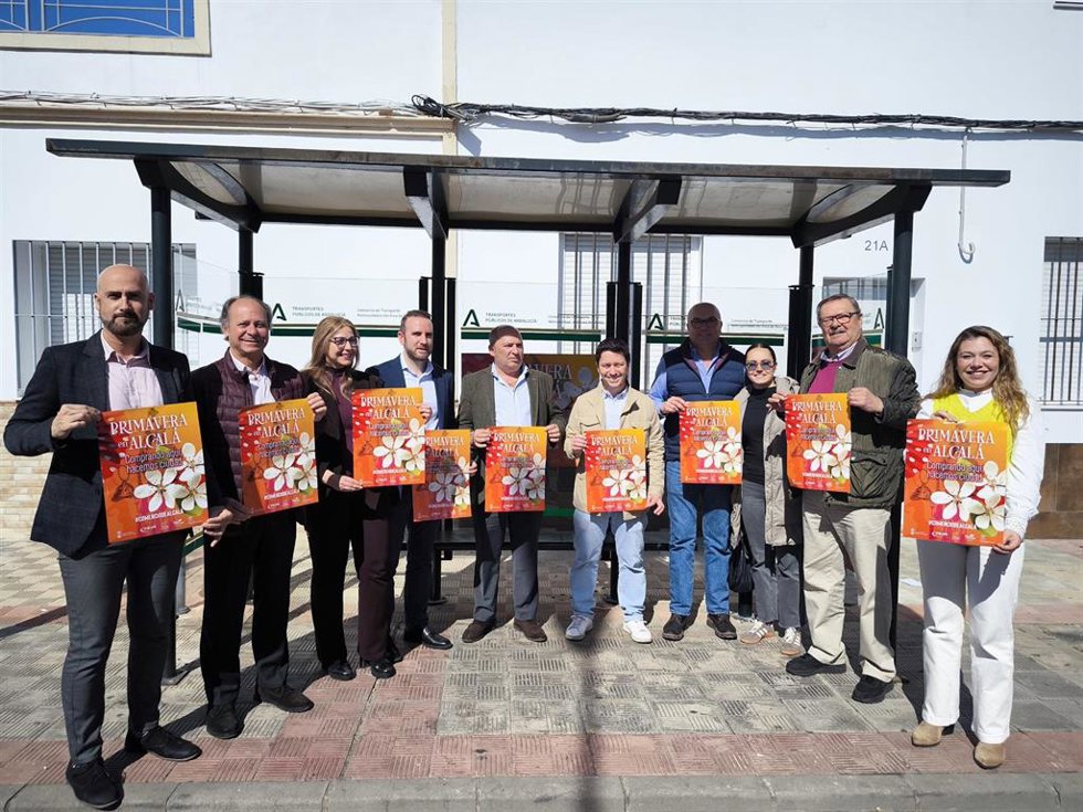 Presentación de la campaña 'Primavera en Alcalá, comprando aquí hacemos ciudad'.