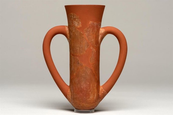 Taça Depas, escavada por Heinrich Schliemann, 15 cm de altura, coleção de arqueologia clássica,