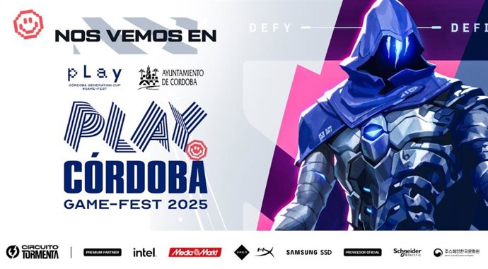 Cartel del Play Córdoba Fest 2025.