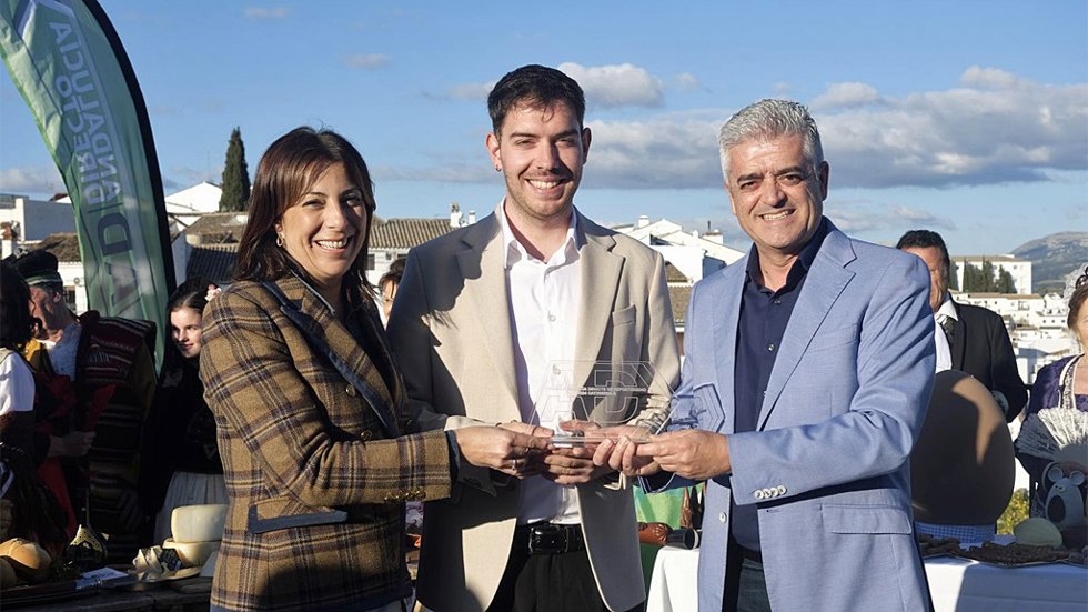 Juan Barriga, ganador del VII premio Andalucía Directo de Reporterismo.