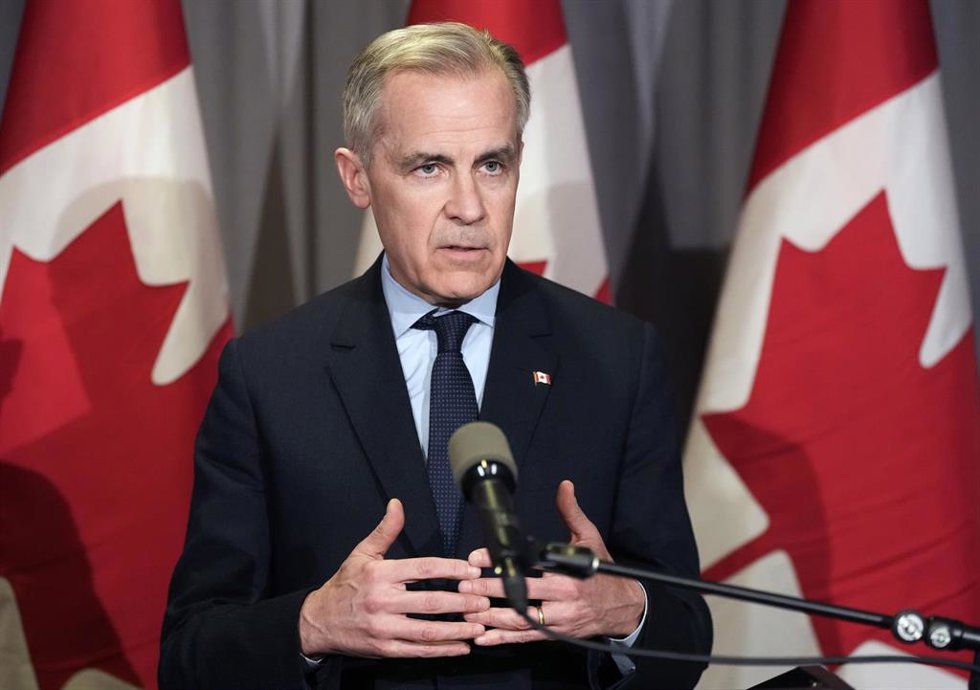 El primer ministro de Canadá, Mark Carney