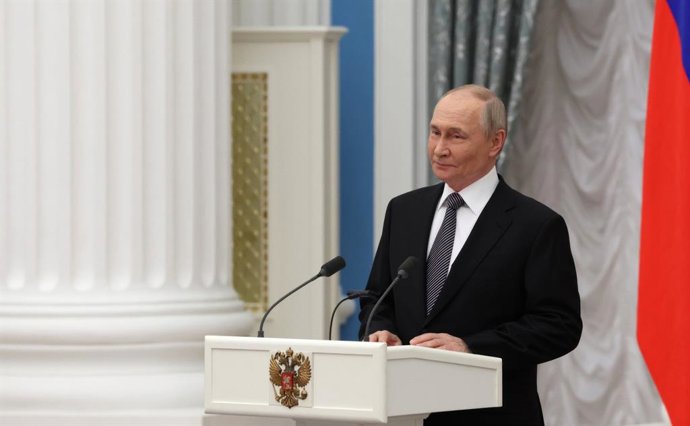 Presidente russo Vladimir Putin