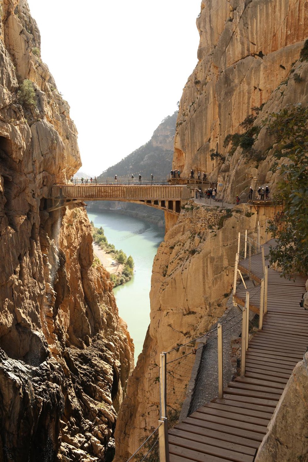 Archivo - Caminito del Rey en Málaga.