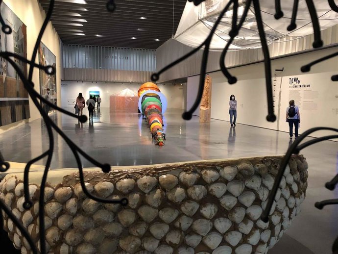 Archivo - Muestra en el Centre Pompidou Málaga