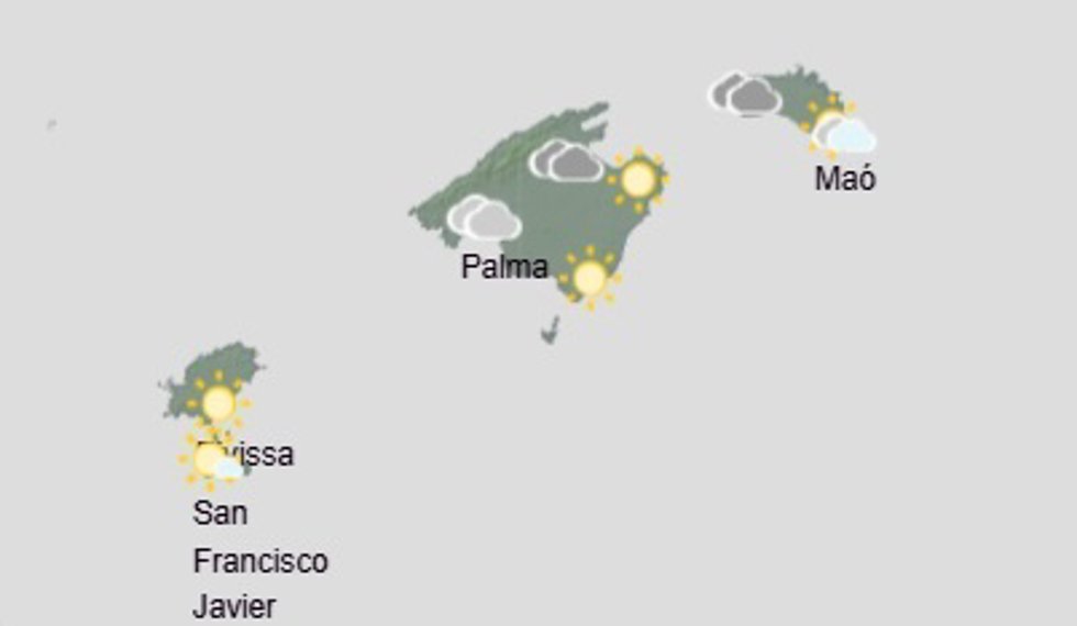 El tiempo hoy, viernes 28 de marzo, en Baleares.