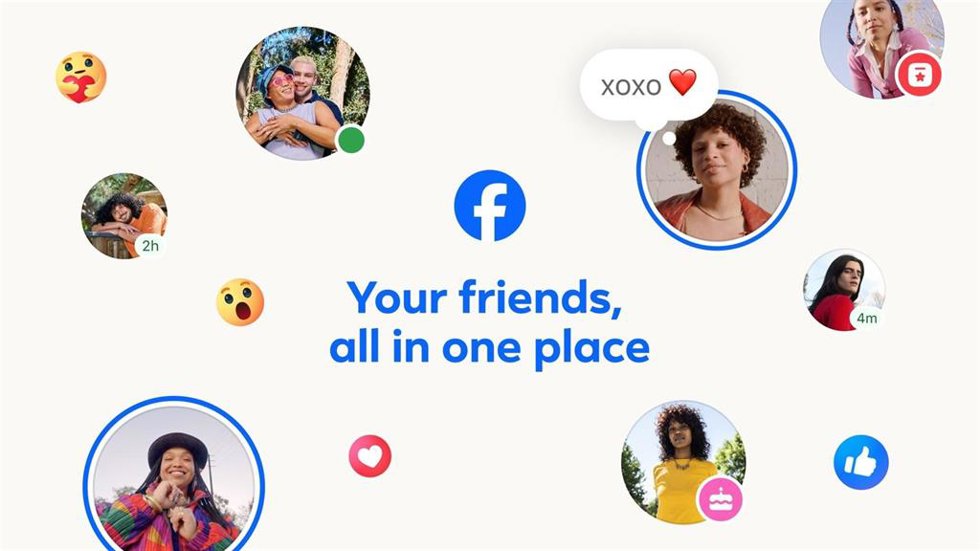 Nueva pestaña de 'Amigos' en Facebook.