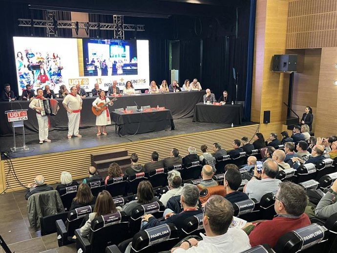 La Federación de Industria, Construcción y Agro de UGT de Navarra celebra su 13º Congreso.