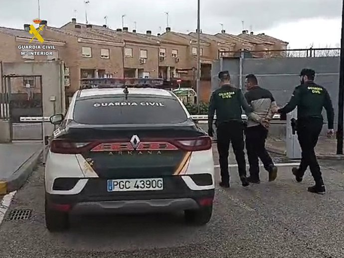 La Guàrdia Civil deté a dos persones pel robatori de 6.484 metres de cablejat de coure en una explotació minera