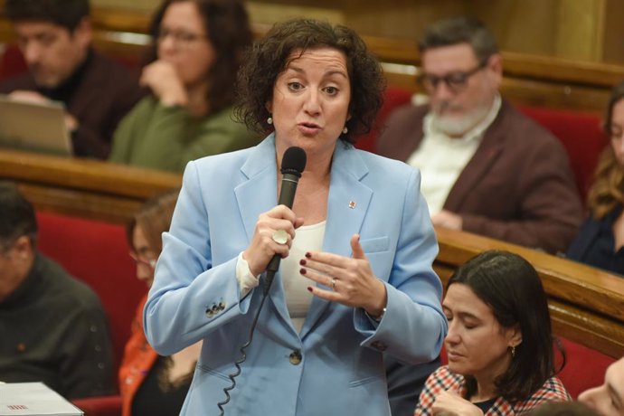 La consellera d'Economia de la Generalitat, Alícia Romero