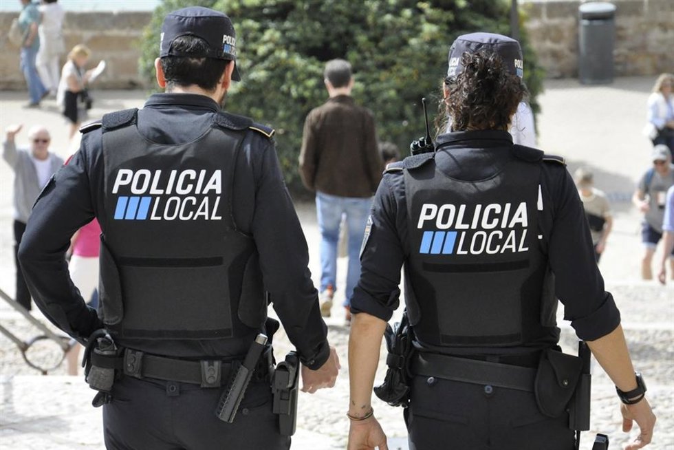 Agentes de la Policía Local de Palma