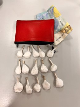 Embolcalls de cocaïna interceptats en la detenció