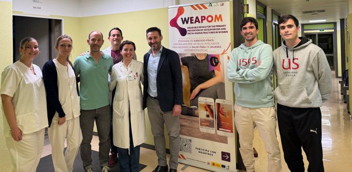 El equipo del proyecto WEAPOM