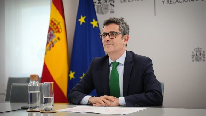 Archivo - El ministro de Presidencia, Félix Bolaños