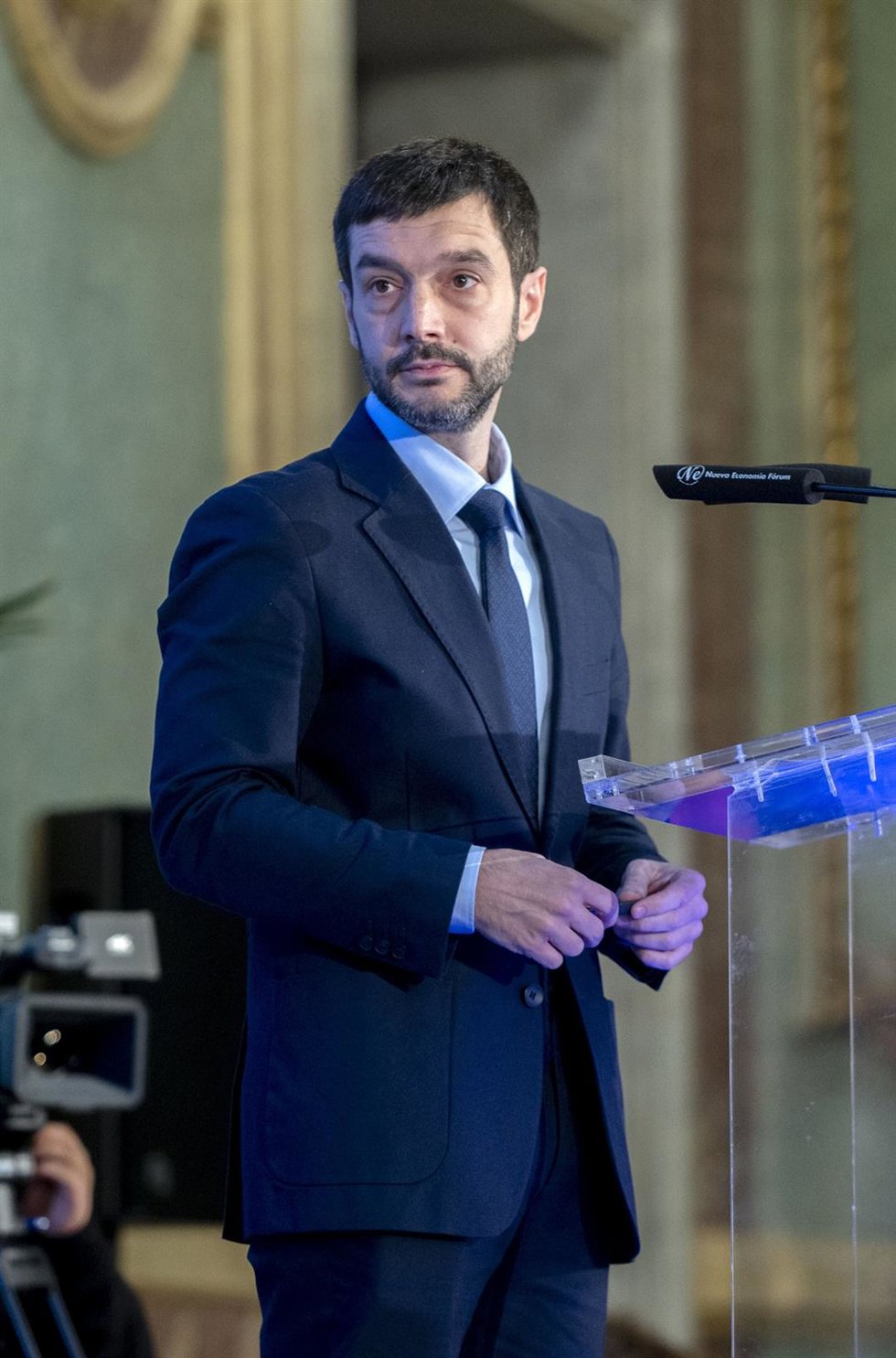 Archivo - El ministro de Derechos Sociales, Consumo y Agenda 2030, Pablo Bustinduy, participa en Cáceres en el XVIII Encuentro Estatal de Participación