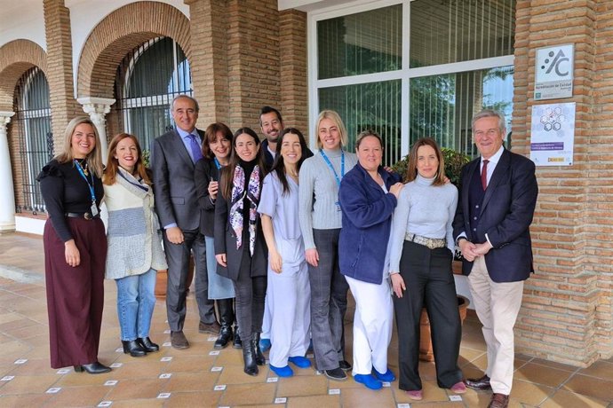 Miembros de la Comisión Interdisciplinar de Violencia de Género del Hospital San Juan de Dios de Córdoba.