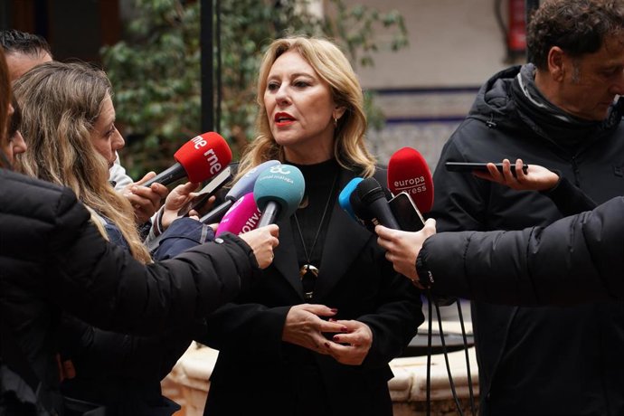 La consejera de Economía y Hacienda de la Junta de Andalucía, Carolina España, en una imagen de archivo.