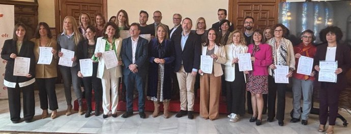 La vicepresidenta Susana Camarero a la presentació del Baròmetre de la Conciliació, organitzat per Fundació Més Família