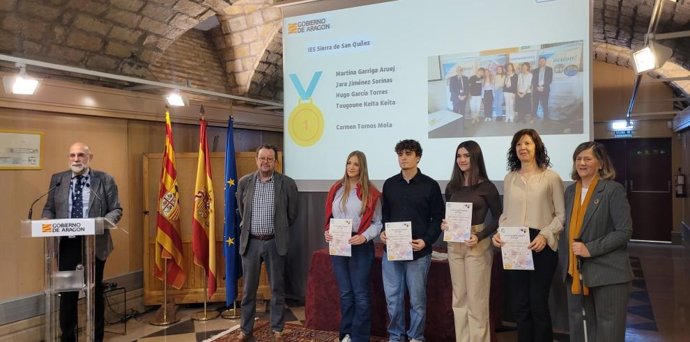 El IES Sierra de San Quílez ha sido el ganador en la modalidad de centros.