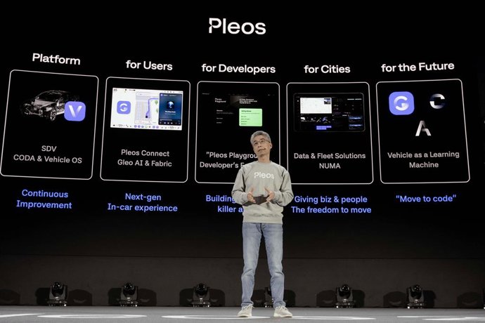 Archivo - Hyundai lanza su marca de software de movilidad Pleos para la gestión autónoma de dispositivos en movimiento.