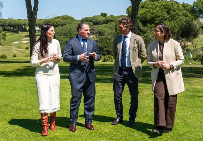 Presentación del Plan de Acción y Comercialización 'Golf Huelva La Luz 2025' de la Agencia Destino Huelva.