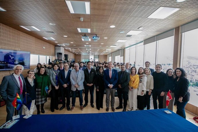Recepción de Grupo La Rábida en la Universidad Andina del Cusco.